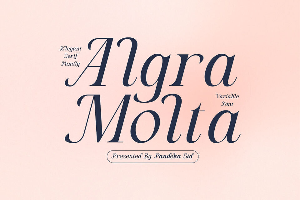 Algra Molta Font