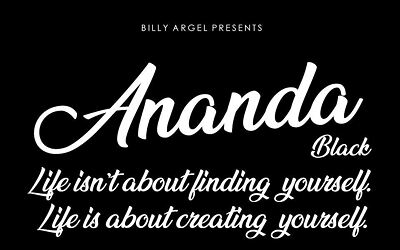 Ananda Black Font