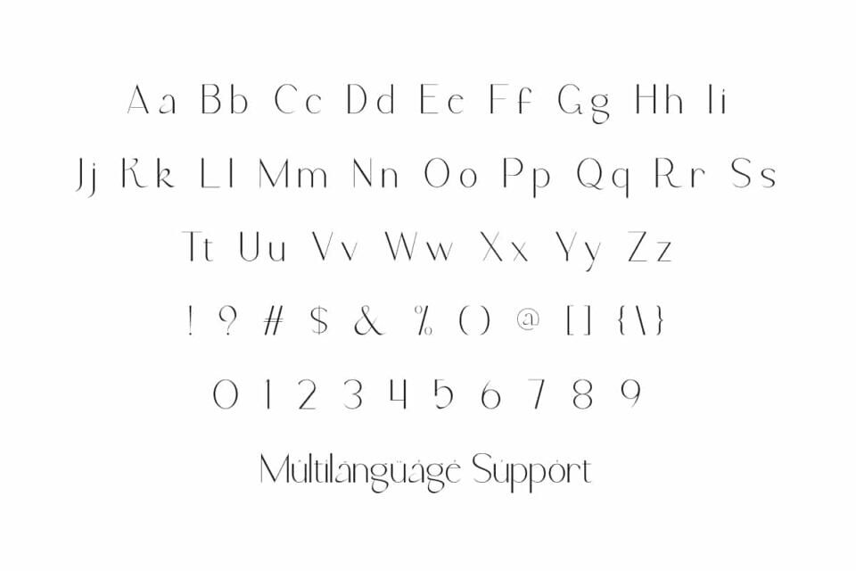 Andrea Rainle Font