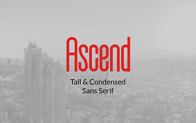 Ascend Font