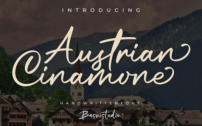 Austrian Cinamone Font