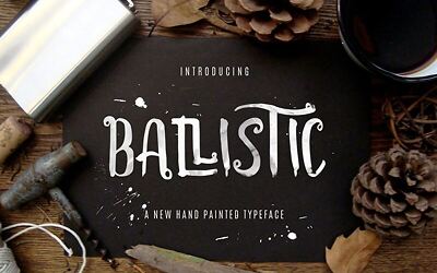 Ballistic Font