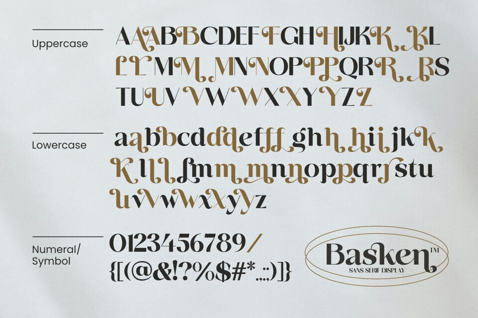 Basken Font
