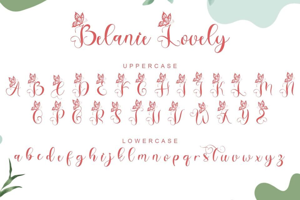 Belanie Lovely Font
