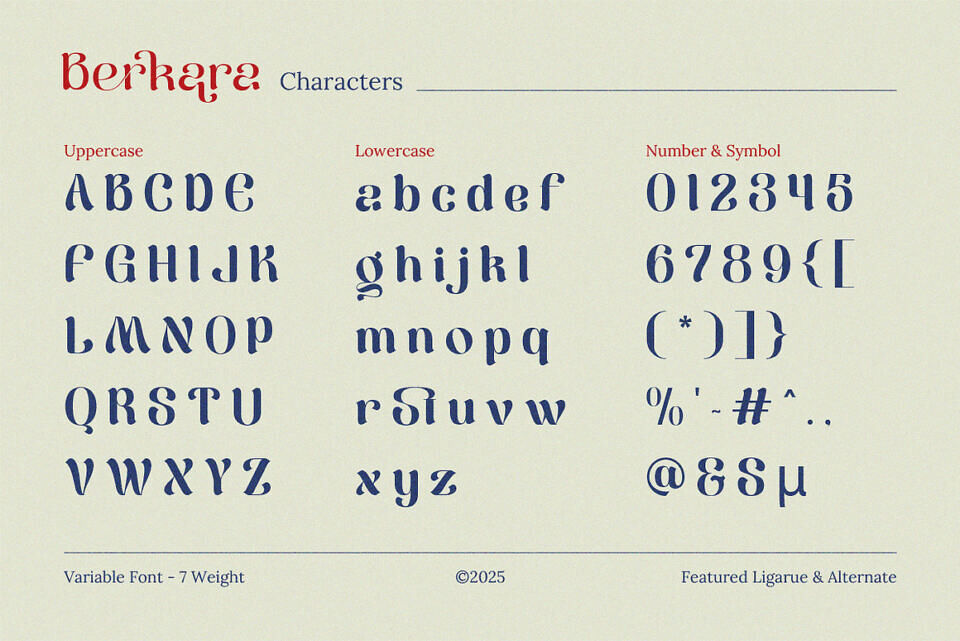 Berkara Font