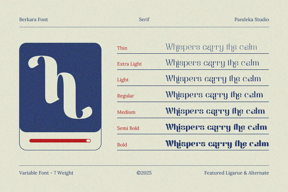 Berkara Font