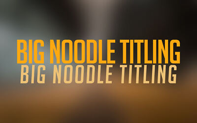 Big Noodle Titling Font (1)