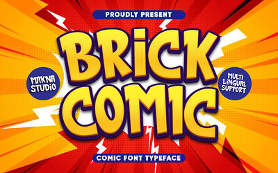 Brick Comic Font