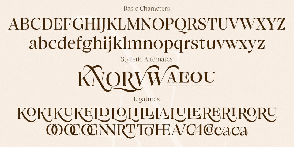 Browne de Calvin Font