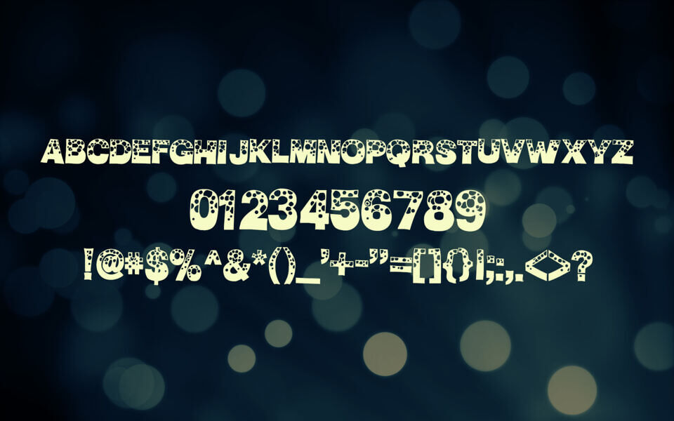 BubbleMan Font