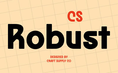 CS Robust Font