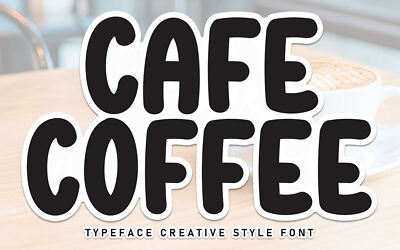 Cafe Coffee Font (6)