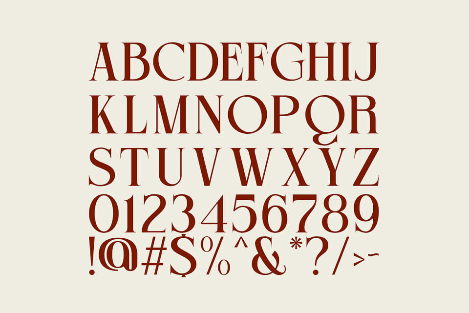 Chaos Agatha Font
