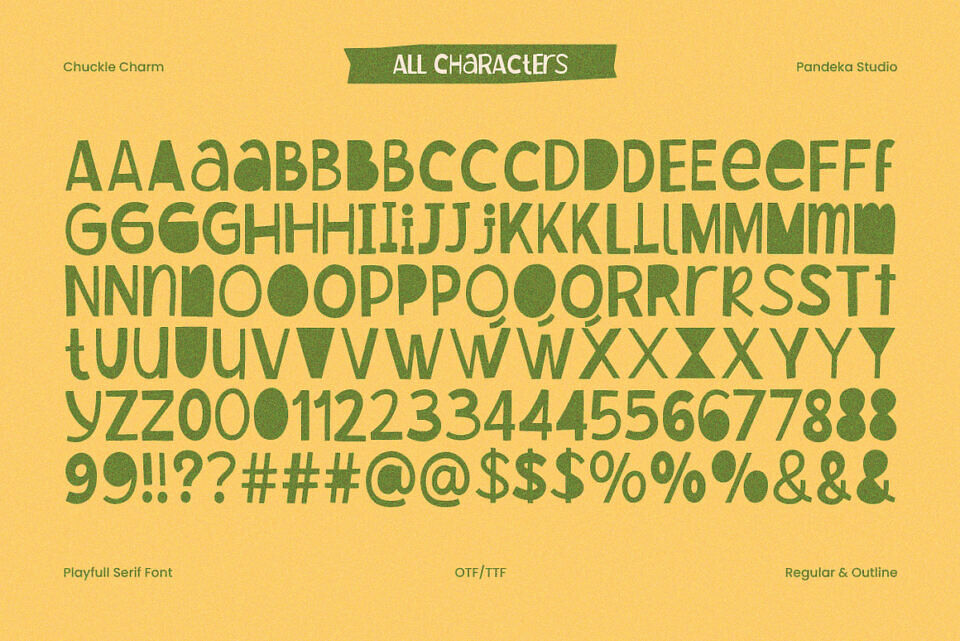 Chuckle Charm Font