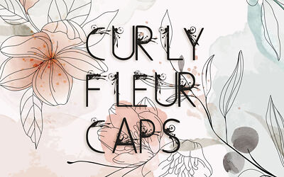 Curly Fleur Caps Font (2)