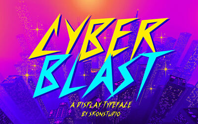 Cyber Blast Font