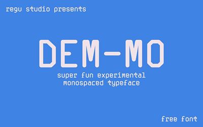 DEM-MO Font
