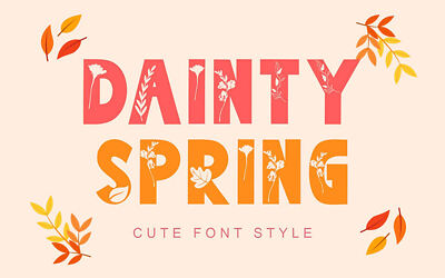 Dainty Spring Font (6)