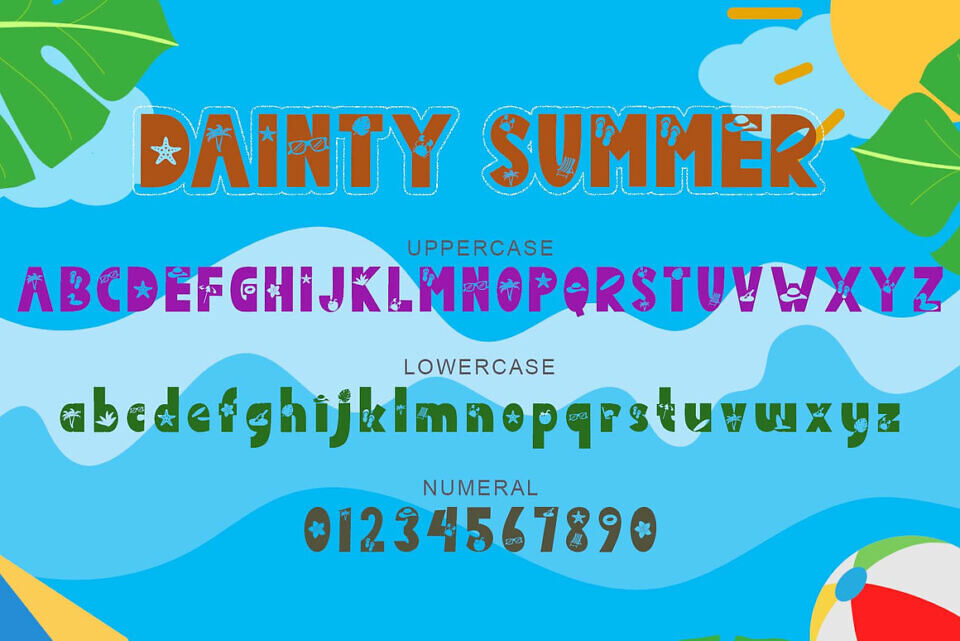 Dainty Summer Font