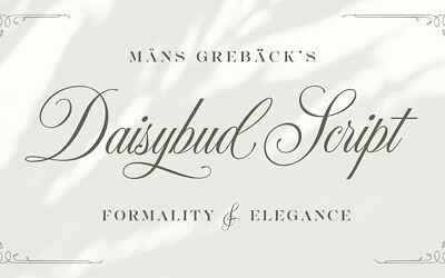 Daisybud Script Font