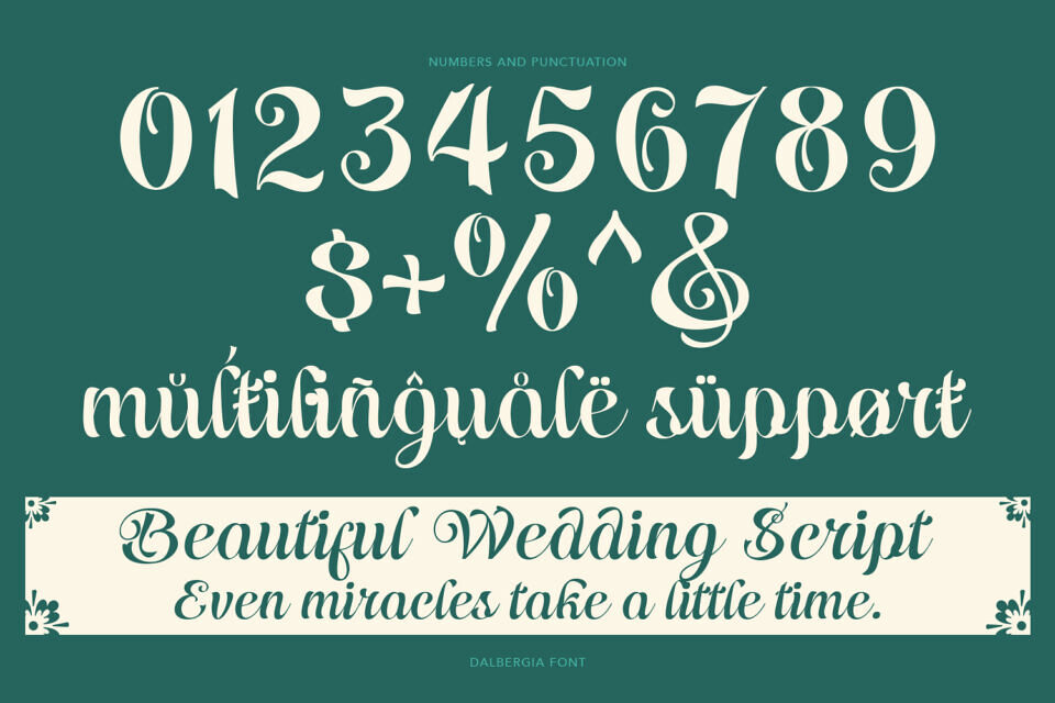 Dalbergia Font