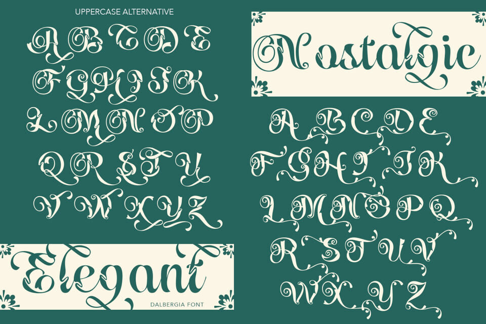 Dalbergia Font