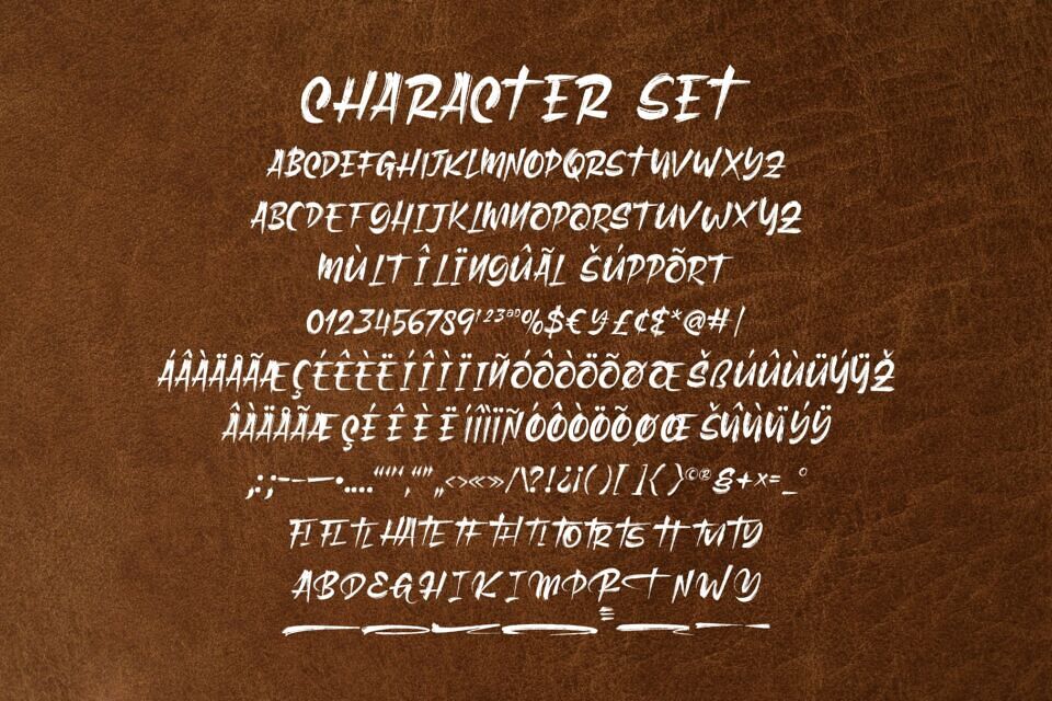 Dark Rusk Font