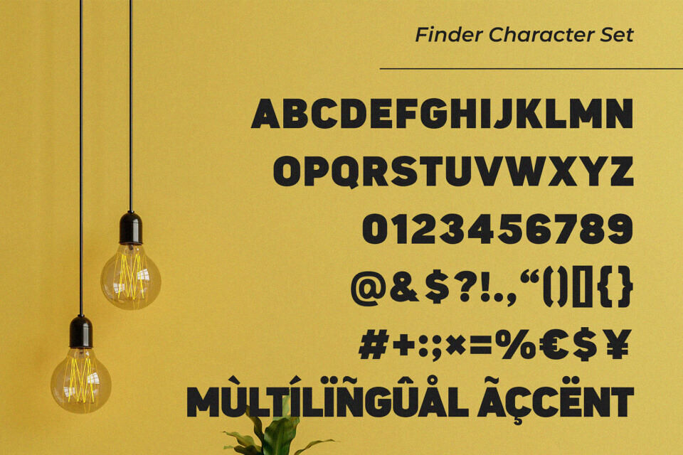 Finder Font