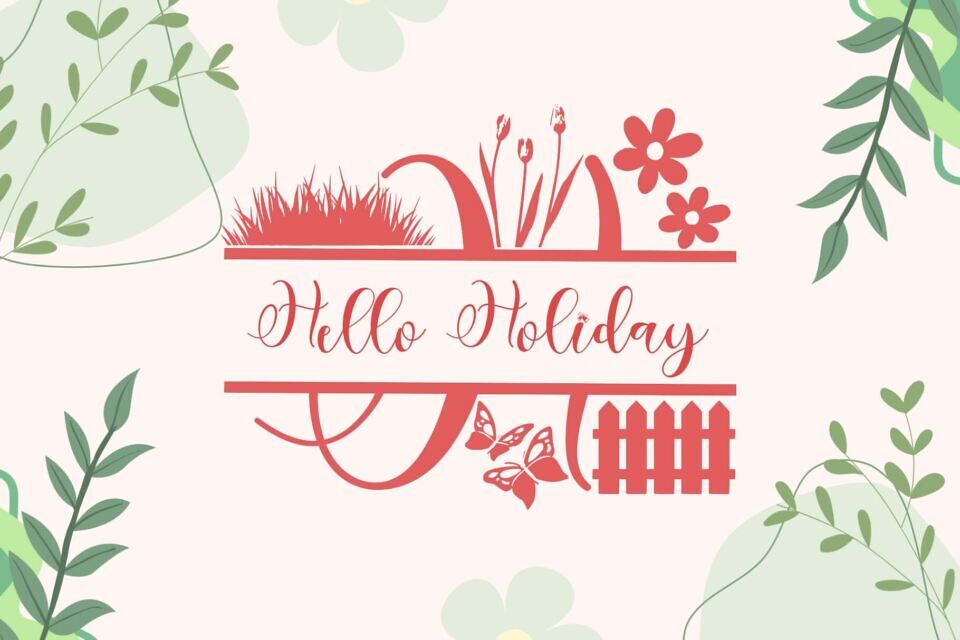 Floral Cute Monogram Font