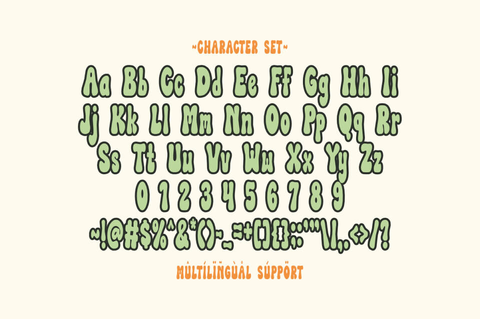 Flower Garden Font