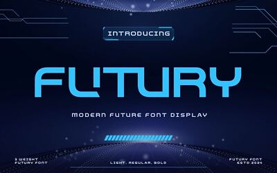 Futury Light Font (7)