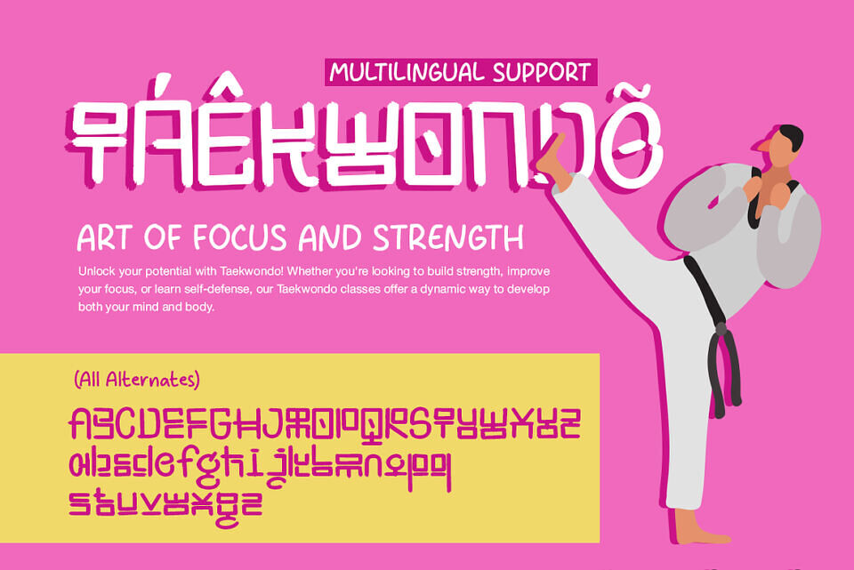 Gangmo Font