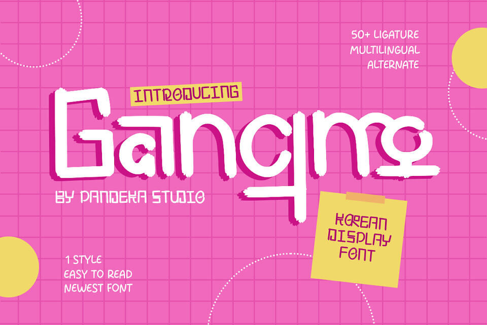Gangmo Font