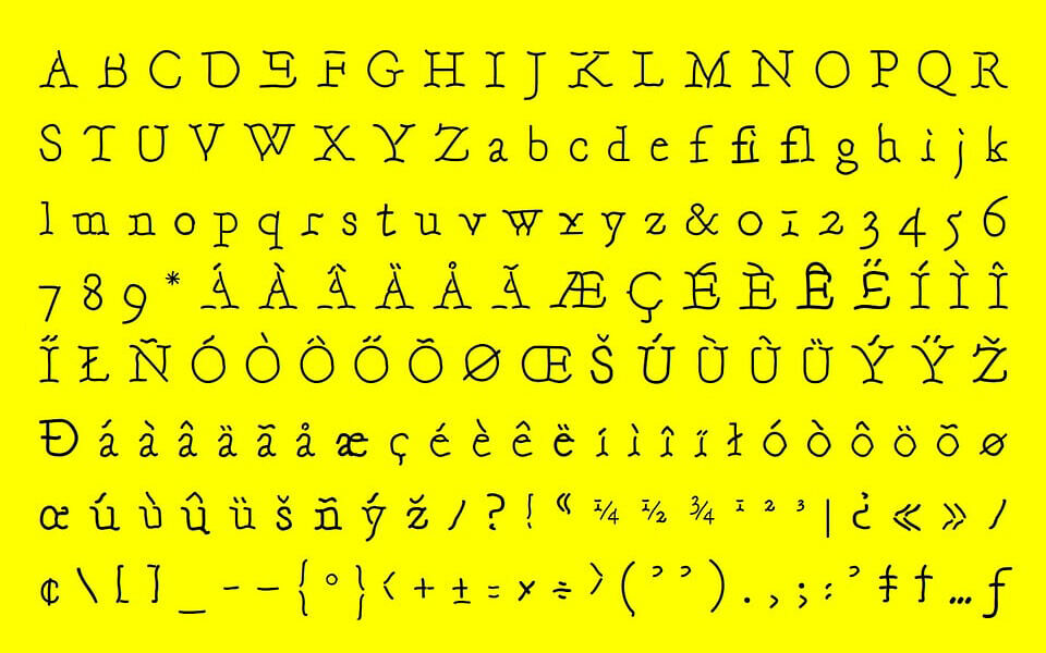 Garamon Font