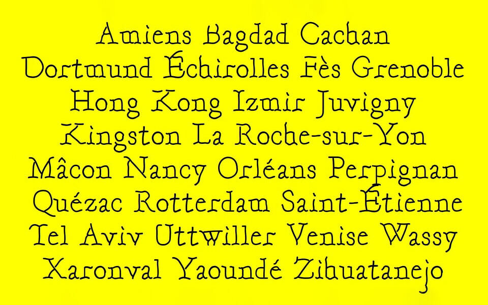 Garamon Font