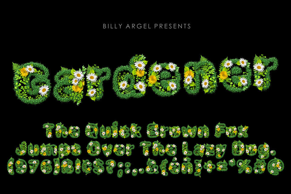 Gardener’s Type Font