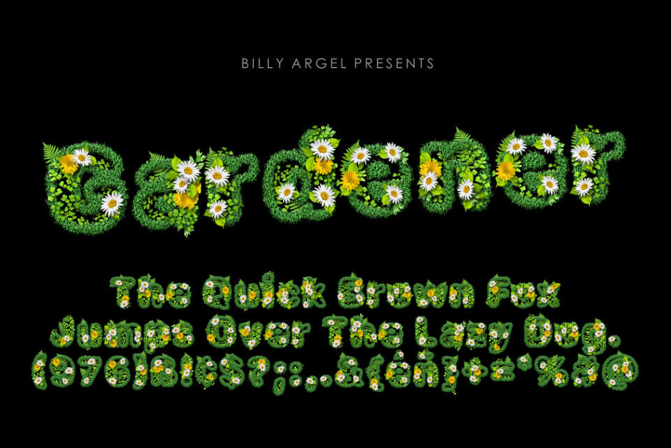 Gardener’s Type Font