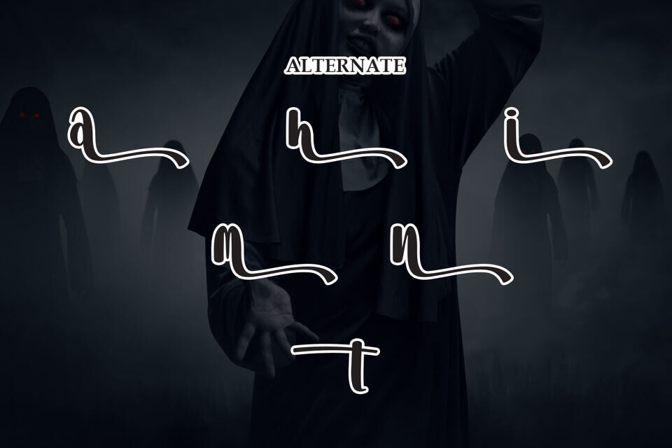 Ghost Vampire Font