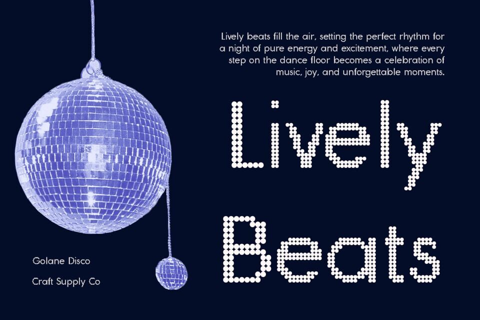 Golane Disco Font