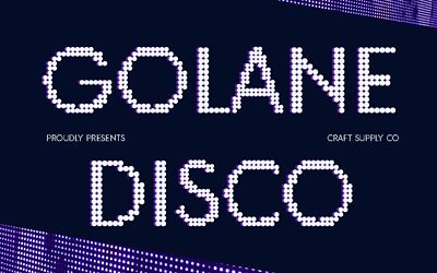 Golane Disco Font (6)