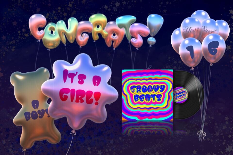 Groovy Balloon Font