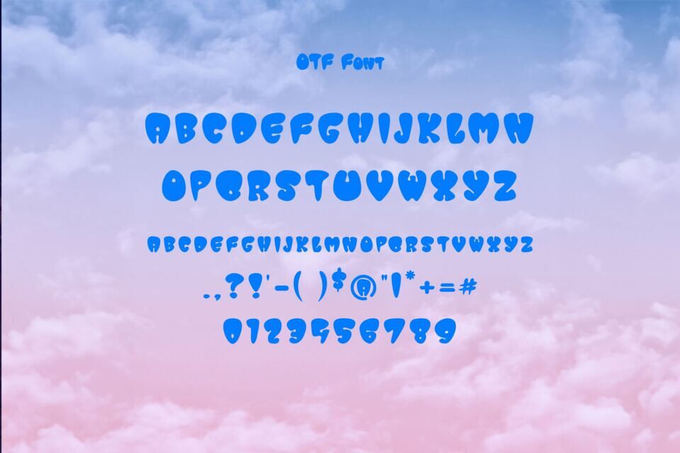 Groovy Balloon Font