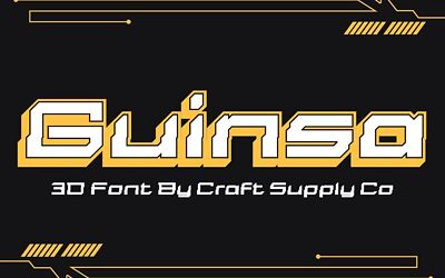 Guinsa 3D Font (6)