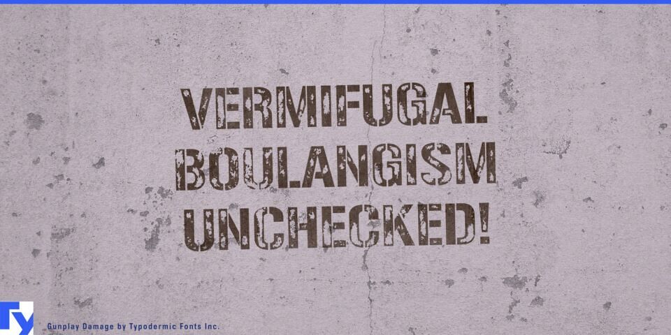 Gunplay Font