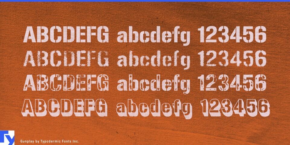 Gunplay Font