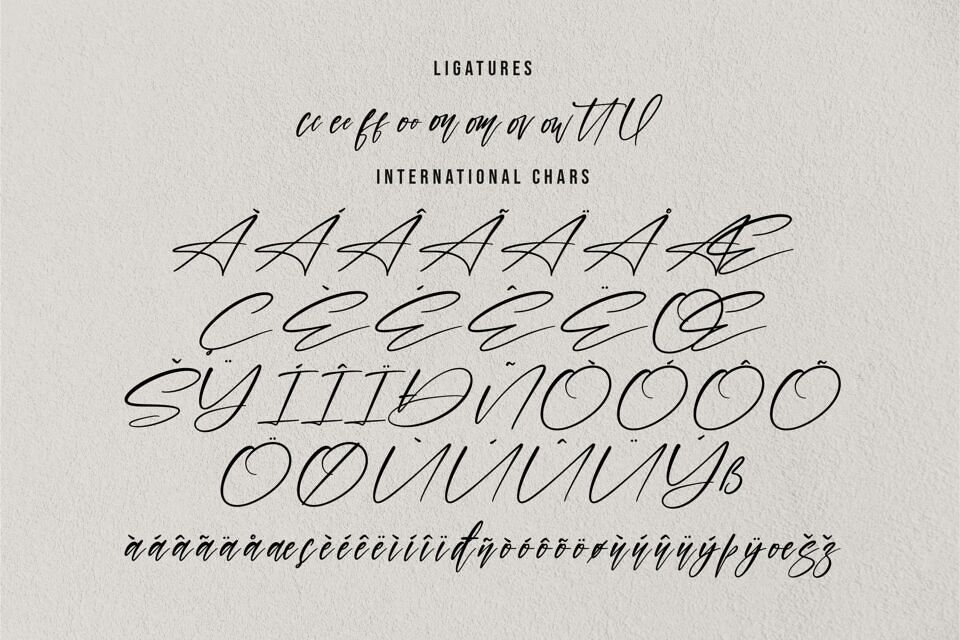 Halimunde Signature Font