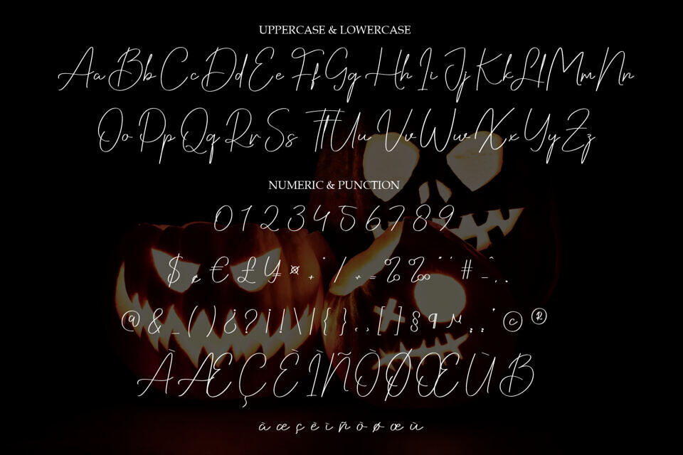 Halloween Pumpkin Font