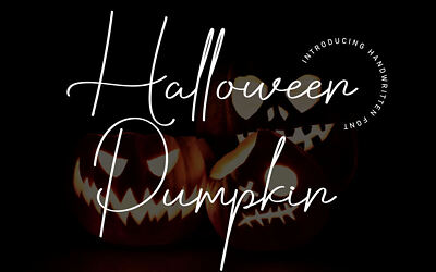 Halloween Pumpkin Font (6)