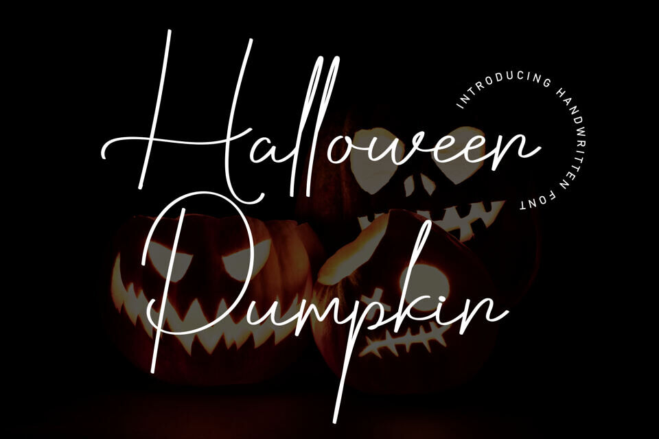 Halloween Pumpkin Font