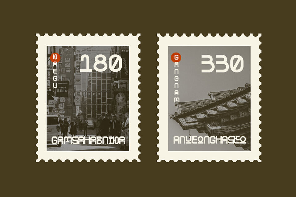 Hanjaku Namseo Font